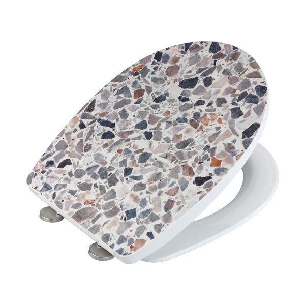 Tualeto sėdynė Wenko High Gloss Terrazzo-image-2