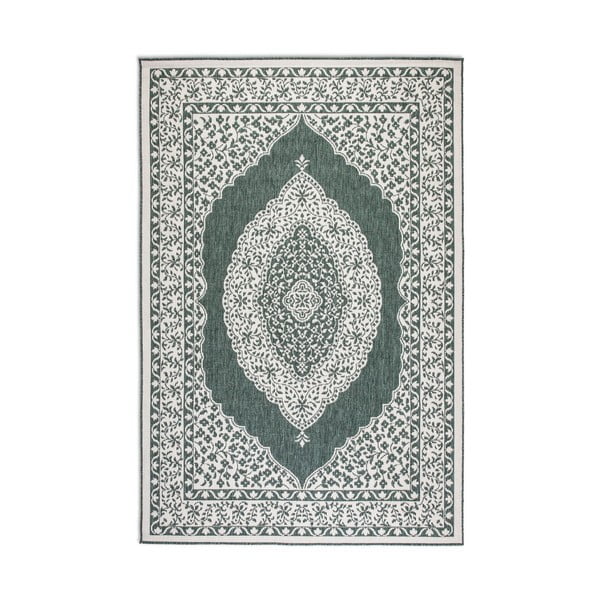 Lauko kilimas žalios spalvos/kreminės spalvos 200x290 cm Gemini – Elle Decoration-image-2