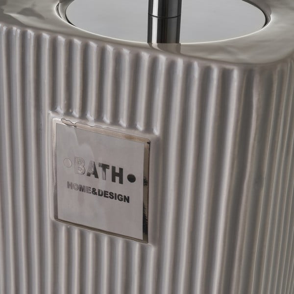 Iš keramikos tualeto šepetys pilkos spalvos Griso – Casa Selección-image-1