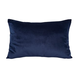 Mėlyna aksominė pagalvė PT LIVING Velvet, 60 x 40 cm