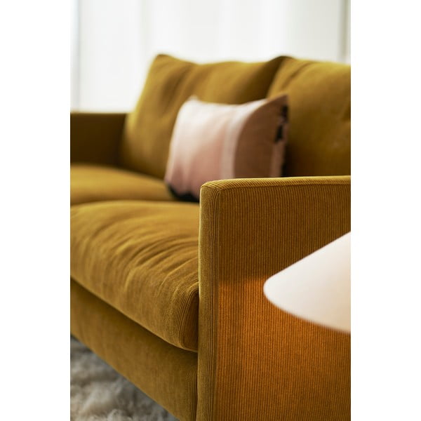 Geltonos spalvos sofa 196 cm Impulse – Sits-image-4
