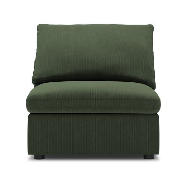 Tamsiai žalia modulinės sofos vidurinė dalis Windsor & Co Sofas Galaxy
