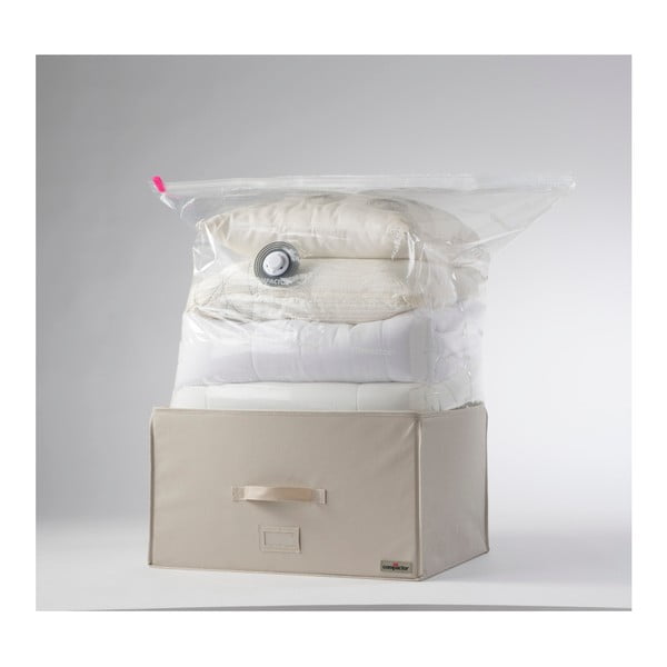 Šviesiai smėlio spalvos vakuuminė dėžė Compactor, 55 cm ilgio-image-3