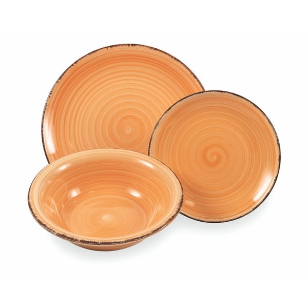 18 dalių akmens masės indų rinkinys Villa d´Este Acquerello -image-3