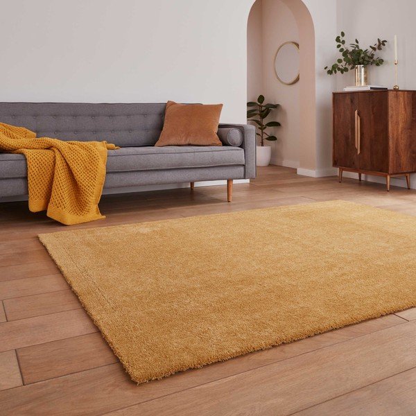 Skalbiamas kilimas ochros spalvos 120x170 cm Cove – Think Rugs-image-1