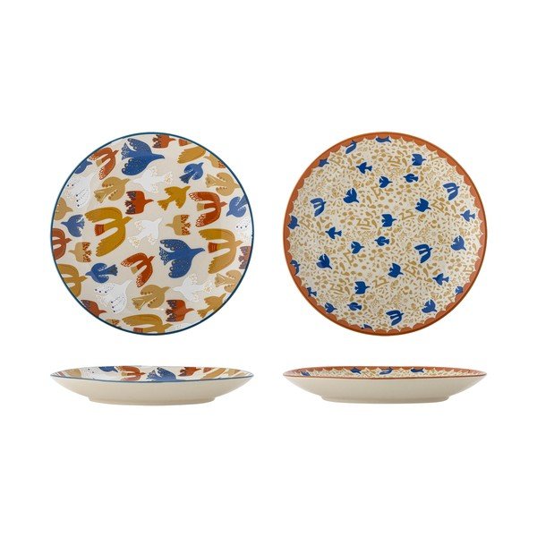 Desertinės iš akmens masės lėkštės 2 vnt. ø 20 cm Anniversary – Bloomingville
