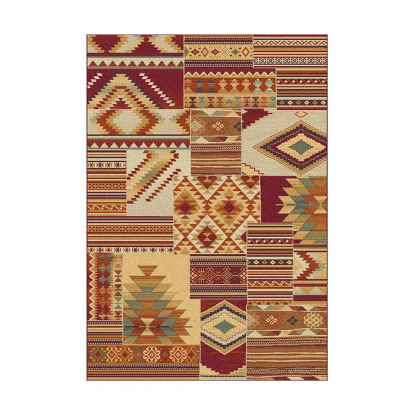 Spalvingas rytietiškų raštų kilimėlis "Universal Turan", 300 x 67 cm