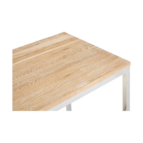 Konsolinis staliukas natūralios spalvos 50x150 cm Hampstead – Premier Housewares-image-3