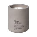 Aromatinė žvakė iš sojų vaško degimo laikas 55 h Fraga: Royal Leather – Blomus