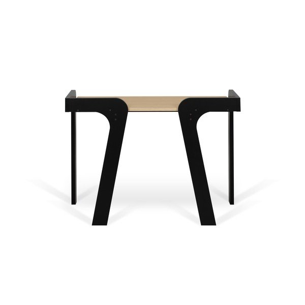 Darbo stalas su ąžuolo stalviršiu 105x57,6 cm Maya - TemaHome-image-3