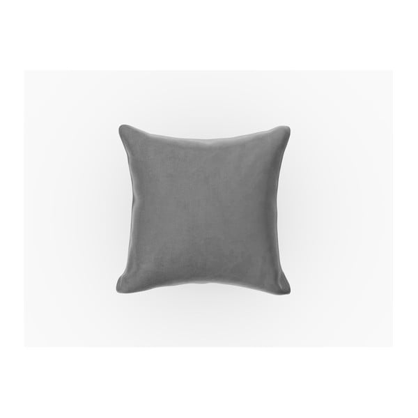 Pilka aksomo pagalvėlė modulinei sofai Rome Velvet - Cosmopolitan Design