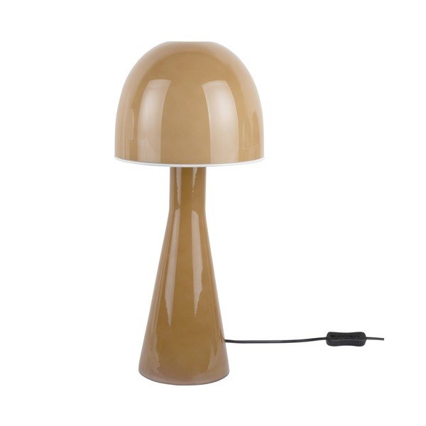 Ochros spalvos stalinis šviestuvas (aukštis 45 cm) su stiklo gaubtu Bombin – Leitmotiv