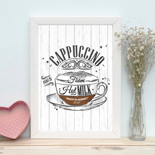 Paveikslas 24x29 cm Cappuccino - Wallity-image-1