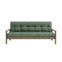 Sulankstoma sofa žalios spalvos 205 cm Knob – Karup Design