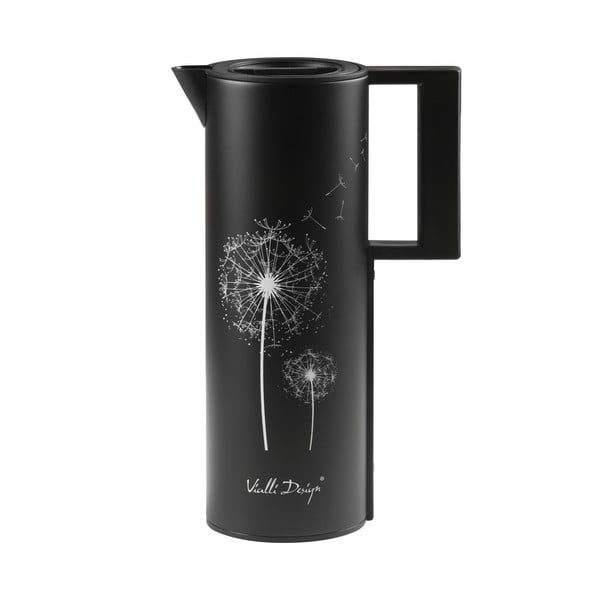 Juodos spalvos termosas 1 l Corto – Vialli Design