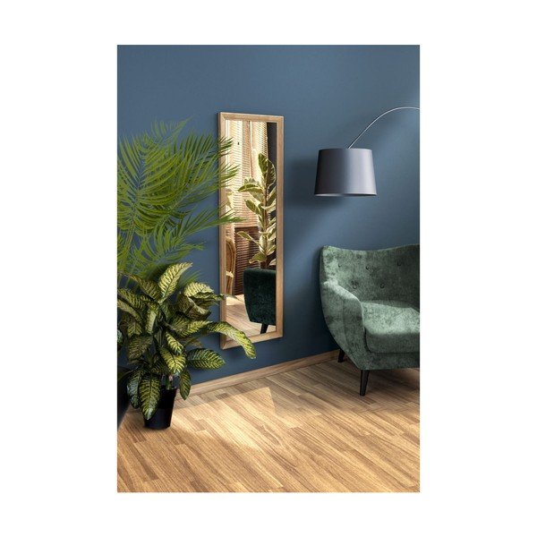 Sieninis veidrodis su rudu rėmu Styler Paris, 42 x 137 cm-image-4