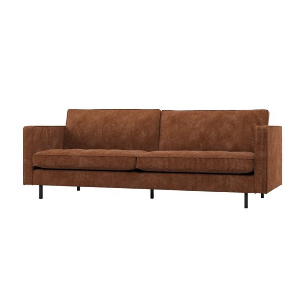 Terakotos spalvos sofa 230 cm Rodeo – WOOOD