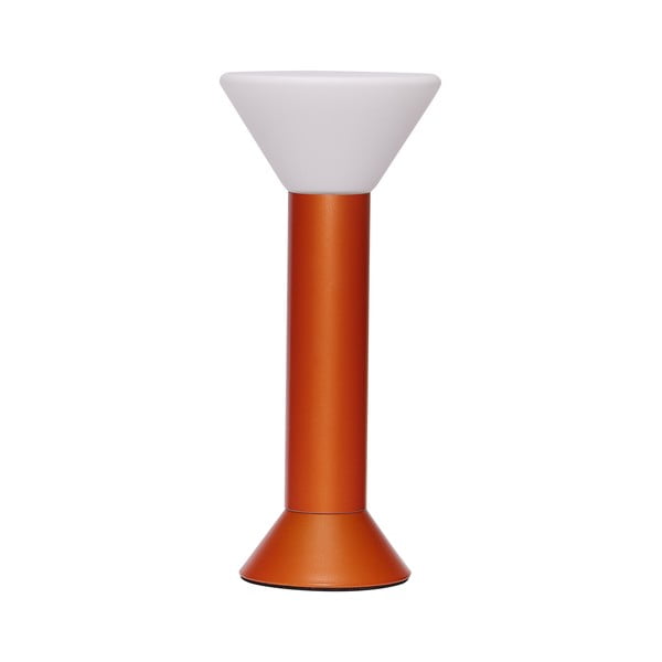 Stalinis šviestuvas oranžinės spalvos su pritemdymo funkcija (aukštis 30 cm) Flash – Hübsch
