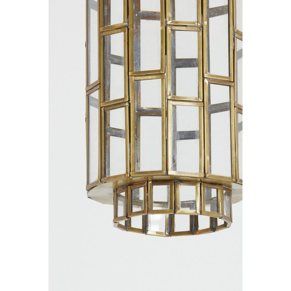 Bronzinės spalvos kabantis šviestuvas su stiklo gaubtu Søstrene – Light & Living-image-2