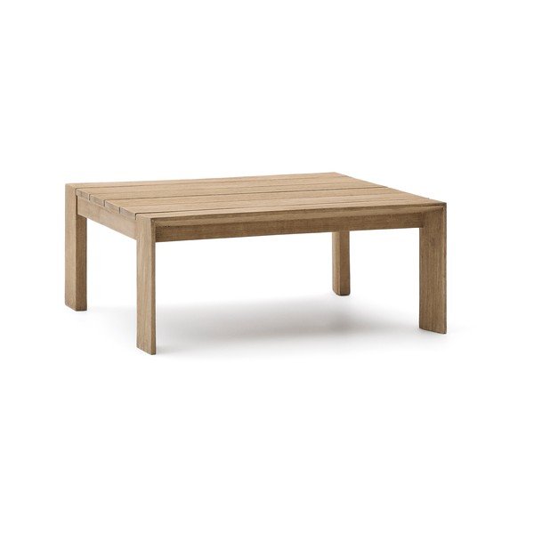 Iš akacijos masyvo sodo kavos staliukas 82,5x82,5 cm Ambra – Kave Home