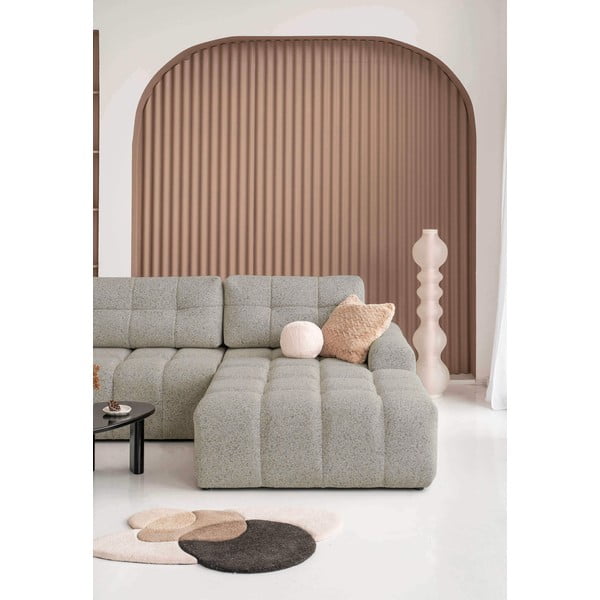 Šviesiai rudos spalvos sulankstoma/su sandėliavimo vieta modulinė kampinė sofa (su dešiniuoju kampu) Lulu – Miuform-image-2