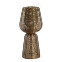Bronzinės spalvos iš metalo stalinis šviestuvas (aukštis 42 cm) Aboso – Light & Living