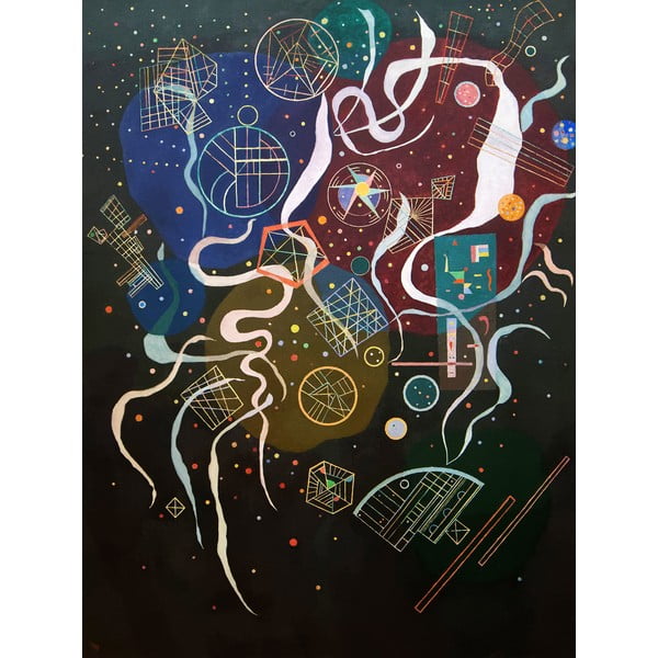 Paveikslo reprodukcija 50x70 cm Mouvement I, Wassily Kandinsky – Fedkolor