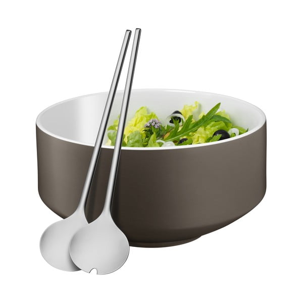 Salotinės ir salotų stalo įrankių rinkinys WMF Cromargan® Moto, ⌀ 13 cm