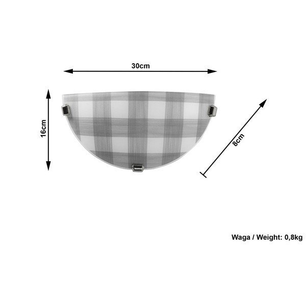 Sieninis šviestuvas Sollux Lona-image-2