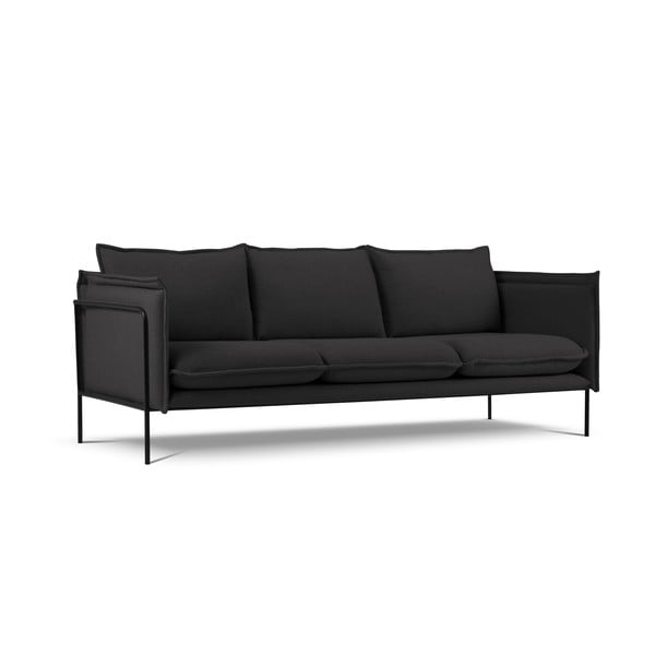 Juoda sofa Interieurs 86 Andrea, 218 cm-image-1