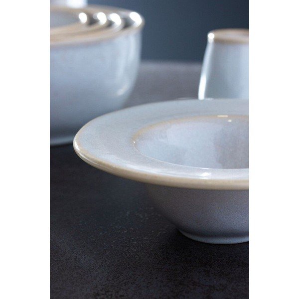 Balta akmens masės gili lėkštė Costa Nova Roda, ⌀ 19 cm-image-3