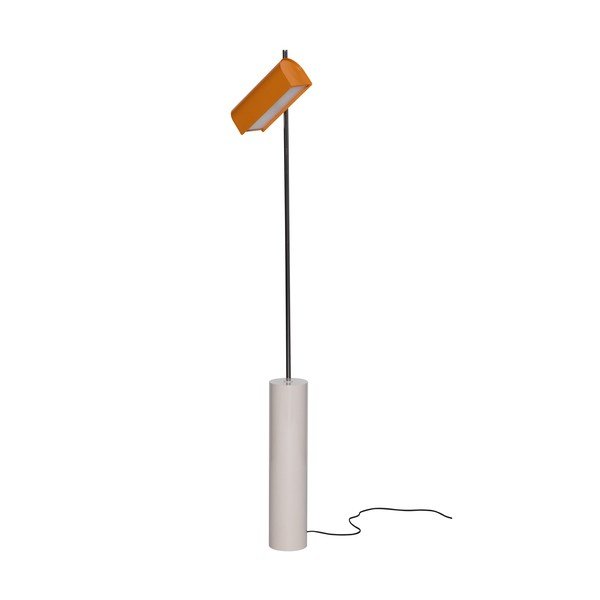 Oranžinės spalvos pastatomas šviestuvas LED su pritemdymo funkcija (aukštis 160 cm) Reflector – Hübsch