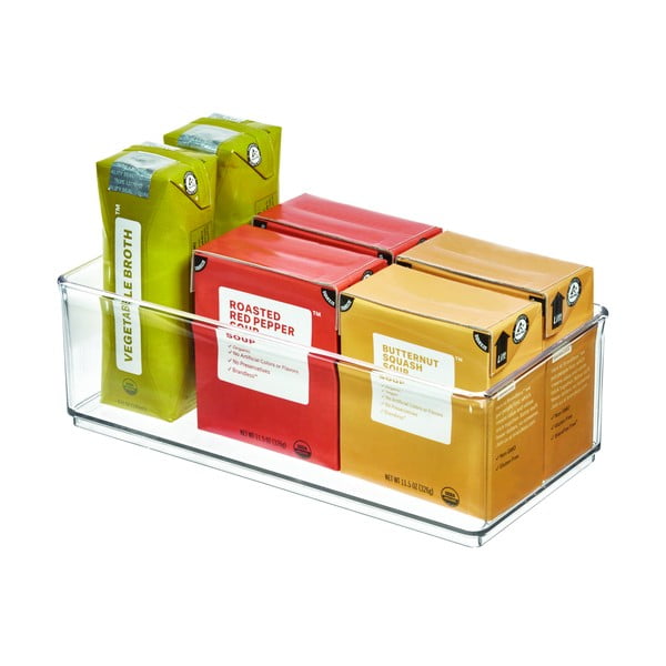Skaidri laikymo dėžė iDesign The Home Edit, 11,9 x 24 cm-image-2