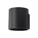 Juodas sieninis šviestuvas Sollux Roda