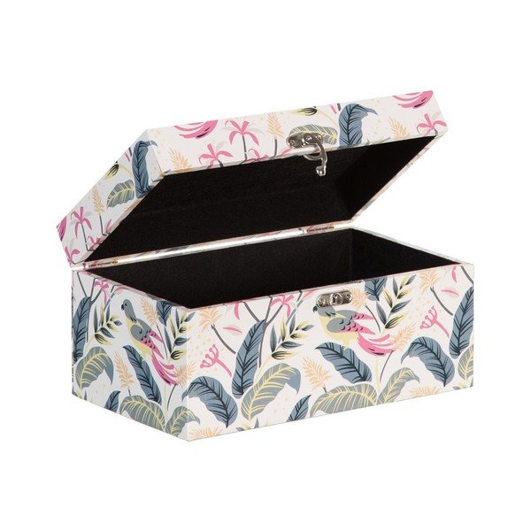 Dekoratyvinės daiktadėžės 2 vnt. 30x18x15 cm Birds – Ixia-image-2