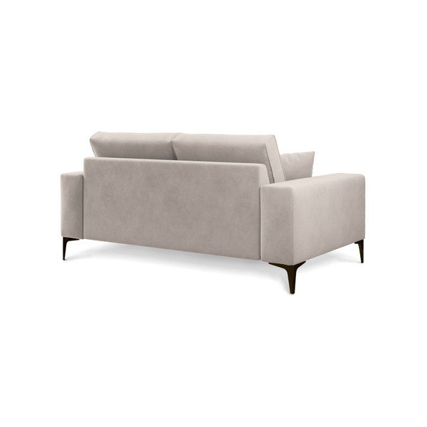 Smėlio spalvos dvivietė sofa Cosmopolitan Design Lugano-image-4