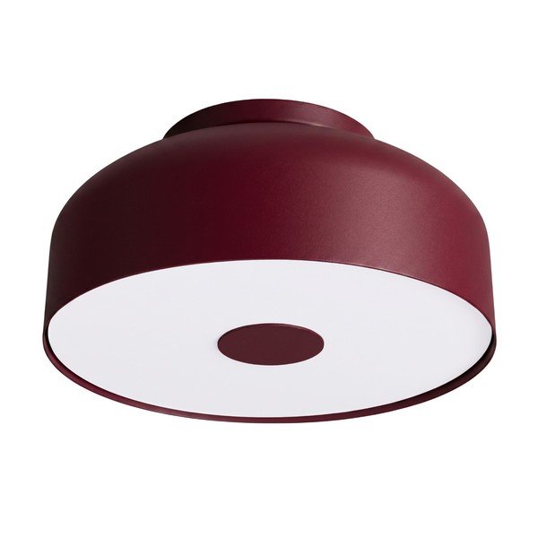 Bordo spalvos iš plieno lubinis šviestuvas ø 30 cm Omiq – Sollux