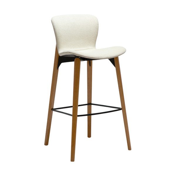 Kreminės spalvos baro taburetė (sėdynės aukštis 77,5 cm) Paragon – DAN-FORM Denmark