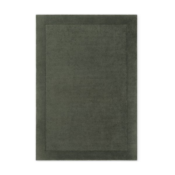 Rankų darbo tamsiai žalios spalvos kilimas iš vilnos mišinio 160x230 cm Kari – Villeroy&Boch