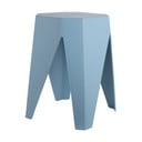 Mėlynos spalvos iš plastiko taburetė Cherish – Leitmotiv