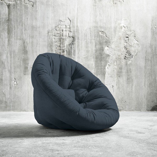 Sulankstomas fotelis "Karup Nido Deep Blue