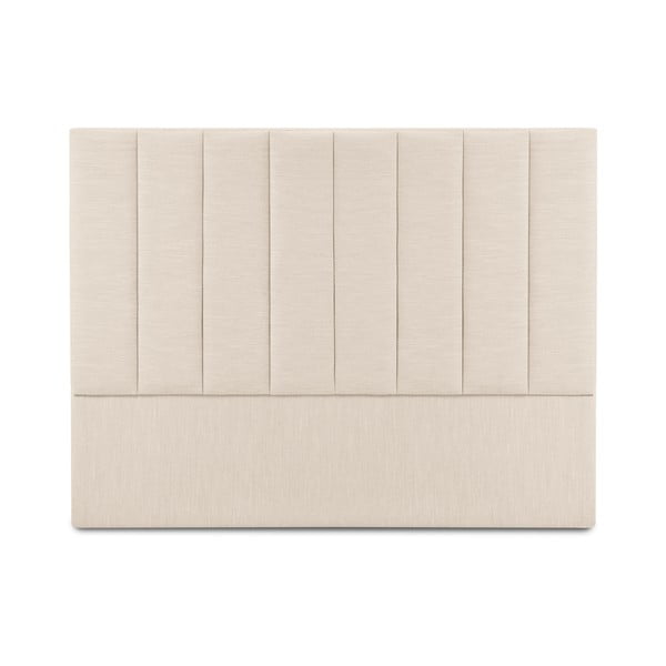 Smėlio spalvos minkštas lovos galvūgalis 180x120 cm LA - Cosmopolitan Design