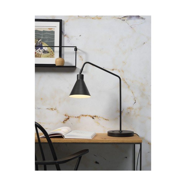 Juodos spalvos stalinis šviestuvas it's about RoMi Lyon, aukštis 55 cm-image-3