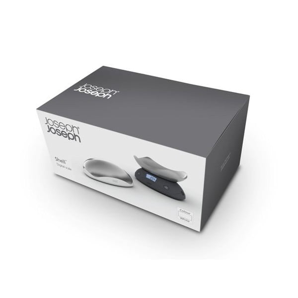 Skaitmeninės kriauklių svarstyklės, pilkos spalvos-image-2