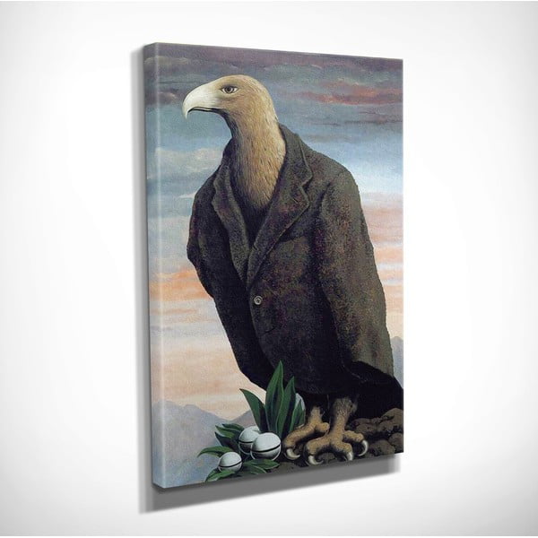 Rene Magritte'o reprodukcija ant drobės Lizdas, 30 x 40 cm