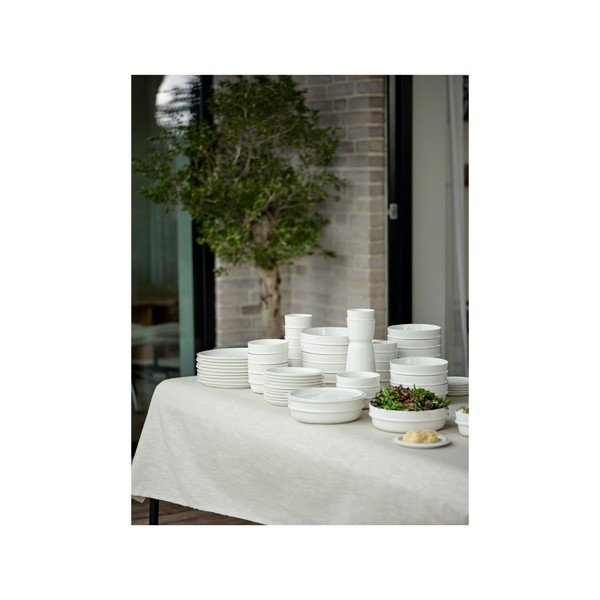 Skirta serviravimui kreminės spalvos iš porceliano  mažas dubuo 1,4 l Eau – Zone-image-3