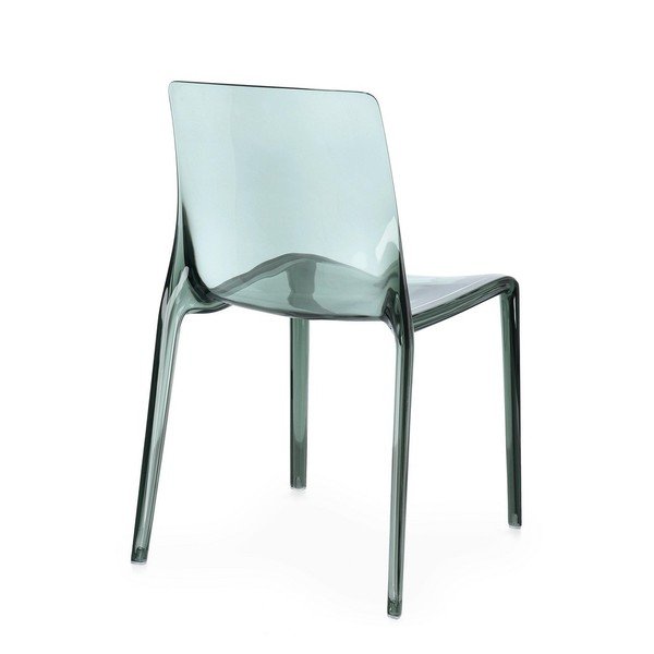 Mėtų spalvos plastikinė sodo kėdė Adele – Bizzotto-image-4