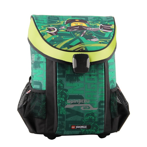 Žalias LEGO® Ninjago Energy mokyklinis krepšys