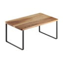 Matinės juodos spalvos/natūralios spalvos iš medienos papildoma virtuvės lentyna 32x19 cm York – Metaltex