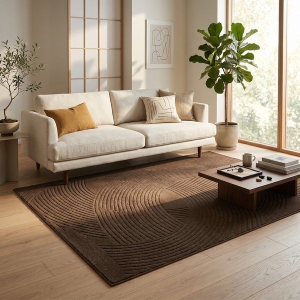 Rudos spalvos kilimas 120x170 cm Zephyr – ESTE-image-2
